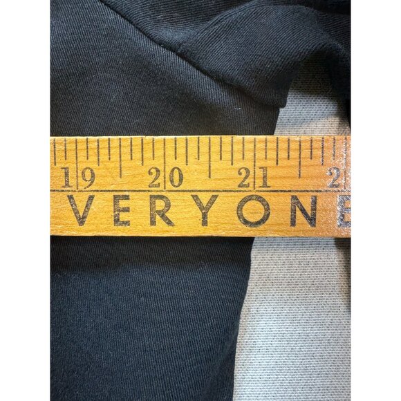 Susan Graver Style Womens Embroidered Blazer Jacket Denim Sz L Black Long Sleeve - Picture 8 of 11